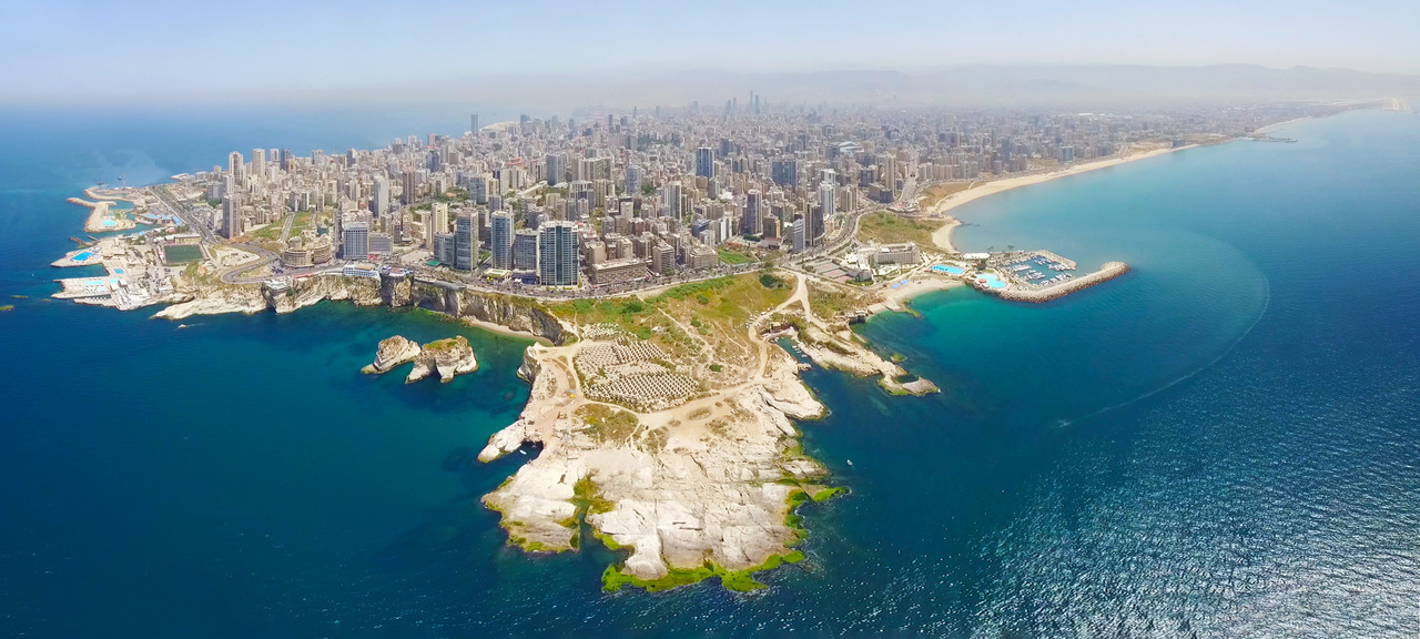 Beirut’s skyline from above