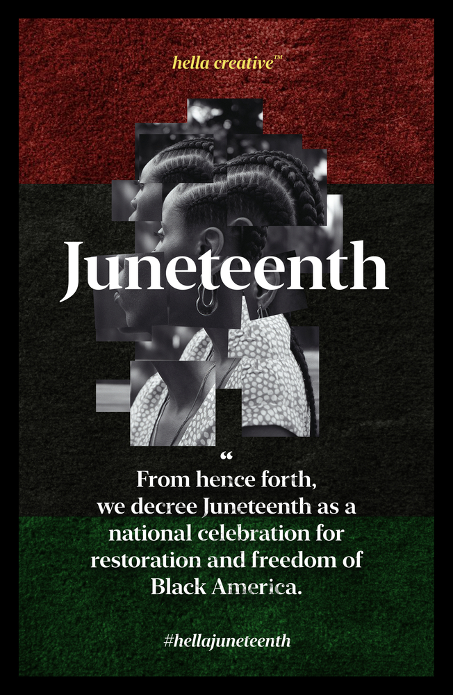 Poster for HellaJuneteenth