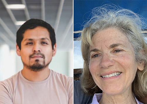 Headshots of Omar Costilla Reyes and Elizabeth Chapman