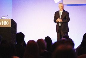 Man giving a presentation 